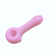 Milky pink glass pipes 