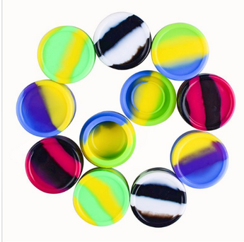 10 pcs Silicone wax container 10ml - wholesale